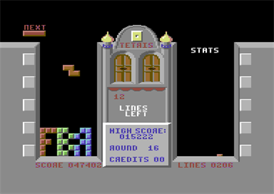 The Authentic Tetris - Screenshot - Gameplay Image