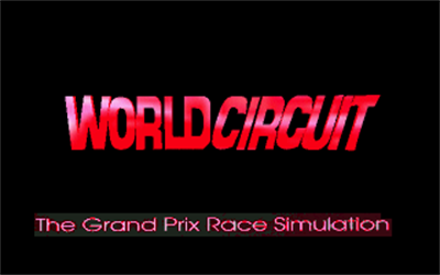 World Circuit - Screenshot - Game Title Image
