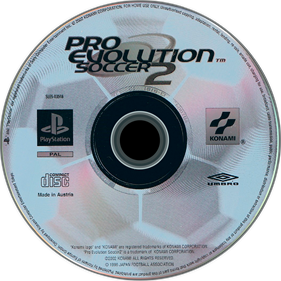 Pro Evolution Soccer 2 - Disc Image