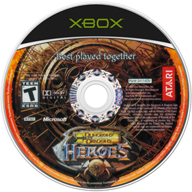 Dungeons & Dragons: Heroes - Disc Image