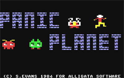 Panic Planet - Screenshot - Game Title