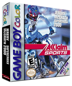Jeremy McGrath Supercross 2000 - Box - 3D Image