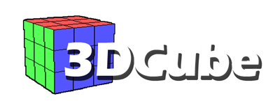 3DCube - Clear Logo Image