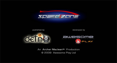 Speed Zone  - Screenshot - Game Title Image