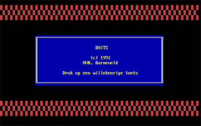 Duits - Screenshot - Game Title Image