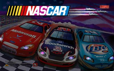 NASCAR - Arcade - Marquee Image
