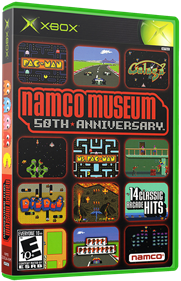 Namco Museum: 50th Anniversary Arcade Collection - Box - 3D Image