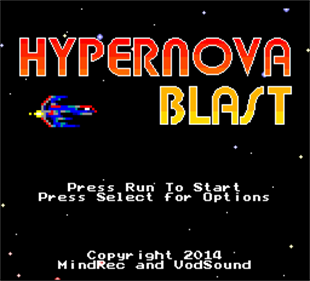 Hypernova Blast - Screenshot - Game Title Image