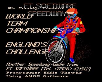 World Team Championship: England's Challenge - Screenshot - Game Title Image