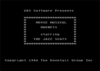 Movie Musical Madness - Screenshot - Game Title Image