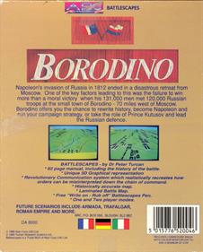 Borodino - Box - Back Image