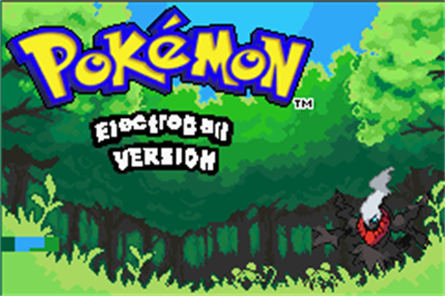 Pokémon Electro Ball - Screenshot - Game Title Image