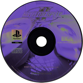 Need for Speed II - Disc Image