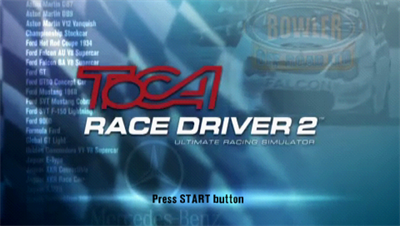 TOCA Race Driver 2: Ultimate Racing Simulator - Screenshot - Game Title Image