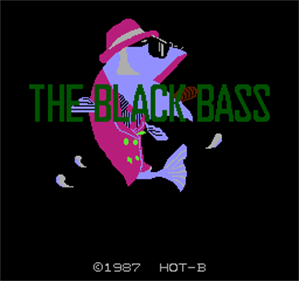 The Black Bass (Japan) - Screenshot - Game Title Image