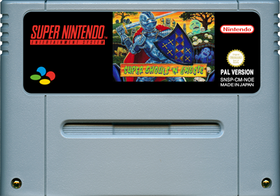 Super Ghouls 'n Ghosts - Cart - Front Image