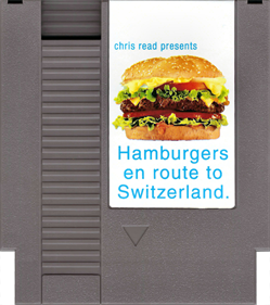 Hamburgers En Route to Switzerland - Cart - Front Image
