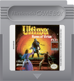 Ultima: Runes of Virtue - Fanart - Cart - Front
