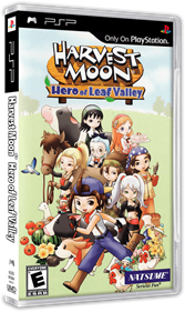 Harvest Moon: Hero of Leaf Valley - Box - 3D Image