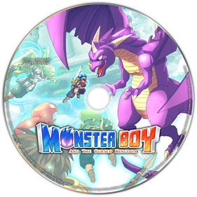 Monster Boy and the Cursed Kingdom - Fanart - Disc Image