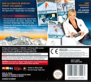 Winter Sports 2: The Next Challenge - Box - Back Image