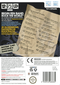 Rock Band: Track Pack: Volume 1 - Box - Back Image