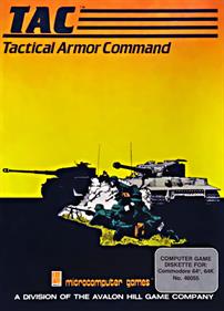 TAC: Tactical Armor Command - Box - Front - Reconstructed Image