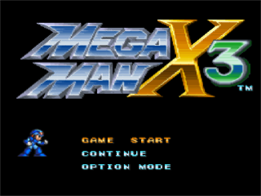 Mega Man X3 - Screenshot - Game Title Image