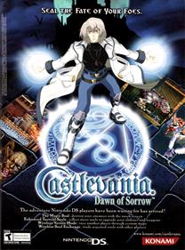 Castlevania: Dawn of Sorrow - Advertisement Flyer - Front Image