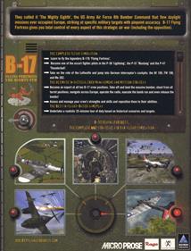 B-17 Flying Fortress: The Mighty 8th - Box - Back Image