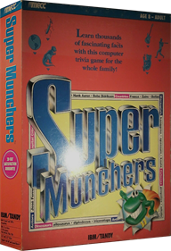 Super Munchers: The Challenge Continues... - Box - 3D Image