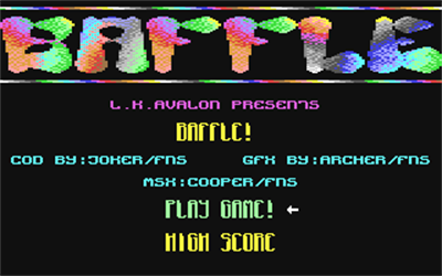 Baffle - Screenshot - Game Title Image