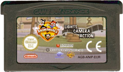Animaniacs: Lights, Camera, Action! - Cart - Front Image