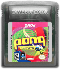 Pong: The Next Level - Fanart - Cart - Front Image