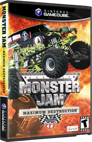 Monster Jam: Maximum Destruction - Box - 3D Image