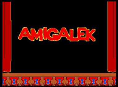 Amigalek - Screenshot - Game Title Image