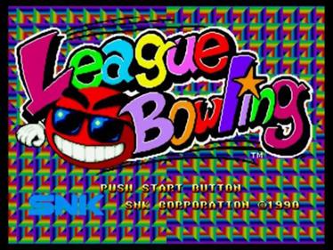 League Bowling - Screenshot - Game Title Image