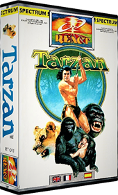 Tarzan (Martech Games) - Box - 3D Image