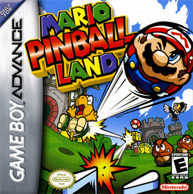 Mario Pinball Land - Box - Front - Reconstructed