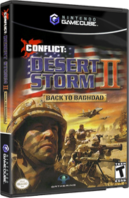Conflict: Desert Storm II: Back to Baghdad - Box - 3D Image