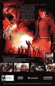 Resident Evil 4 - Advertisement Flyer - Front Image