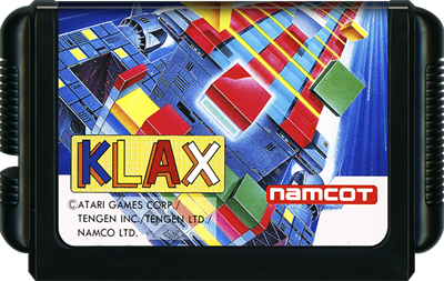 Klax (Namco) - Cart - Front Image