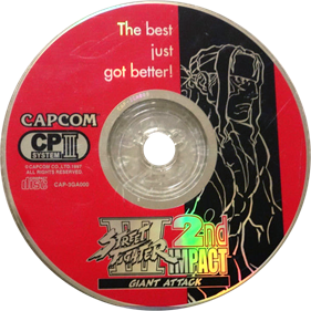 Street Fighter III 2nd Impact: Giant Attack - Disc Image
