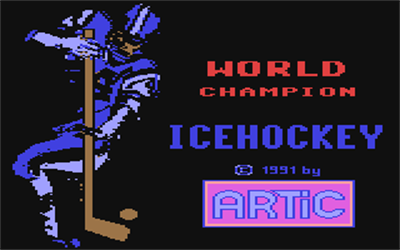 World Champion Icehockey - Screenshot - Game Title Image