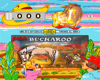 Buckaroo - Arcade - Marquee Image