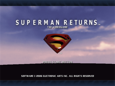 Superman Returns - Screenshot - Game Title Image