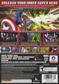 Marvel Avengers: Battle for Earth - Box - Back Image