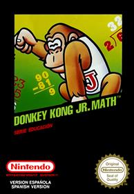 Donkey Kong Jr. Math - Box - Front Image