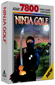 Ninja Golf - Box - 3D Image