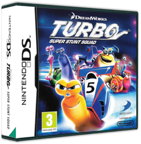 Turbo: Super Stunt Squad - Box - 3D Image